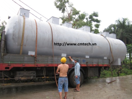 Bồn bể Composite: Vuông, trụ đứng,trụ nằm ngang